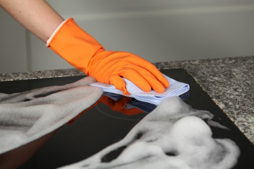 Commercial premises cleaned after refurbishment in Finsburypark