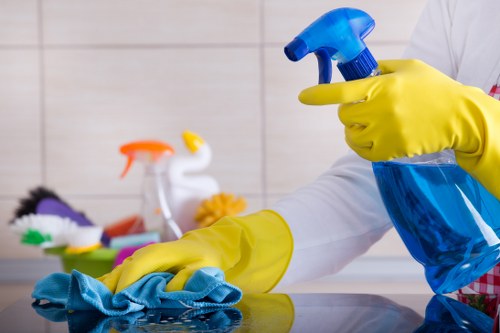 Professional house cleaning service in a Finsbury Park home