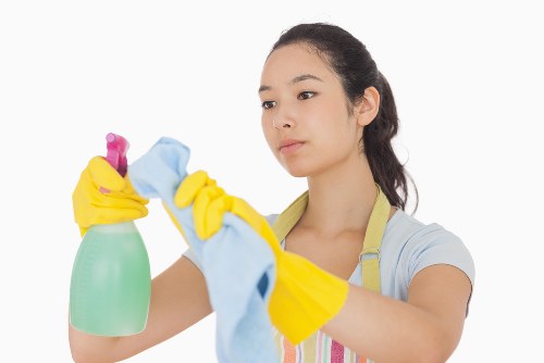 Turnover cleaning for a modern Finsbury Park apartment kitchen and bathroom