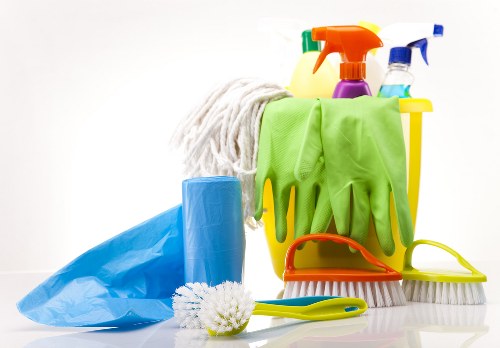 House clearance team working in a Finsbury Park residential property