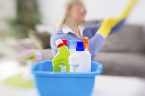 Commercial clearance work near Finsbury Park with furniture removal